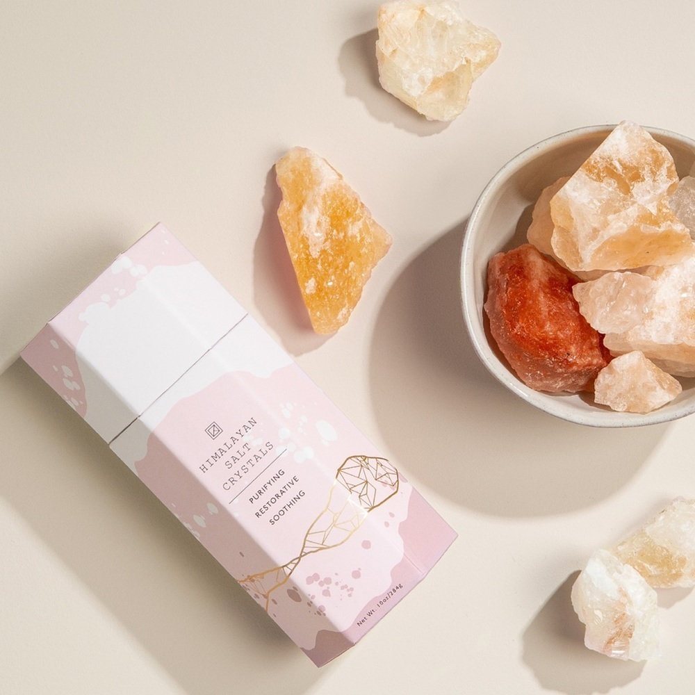 Shoppe Geo Himalayan Salt Crystals Box New - Picture 3 of 6